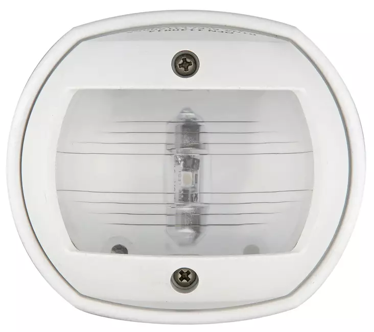 Kulkuvalo LED Compact 12 valkoinen - valkoinen 135° perävalo - Valaisimet ja lamput veneisiin - D225520 - 1