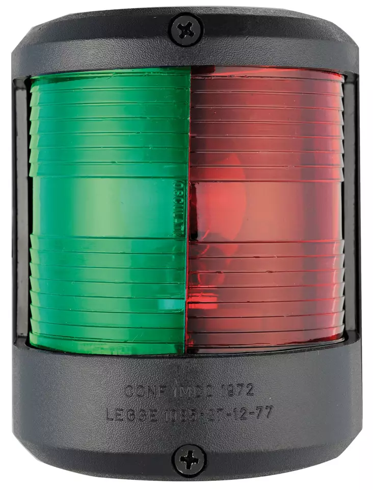 Kulkuvalo Utility 78 musta - vihreä/punainen combi - Valaisimet ja lamput veneisiin - D258610 - 1
