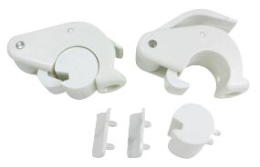 LEPUUTTAJAN KIINNIKE MUOVIA - Veneen kansihelat - M9513054070 - 1