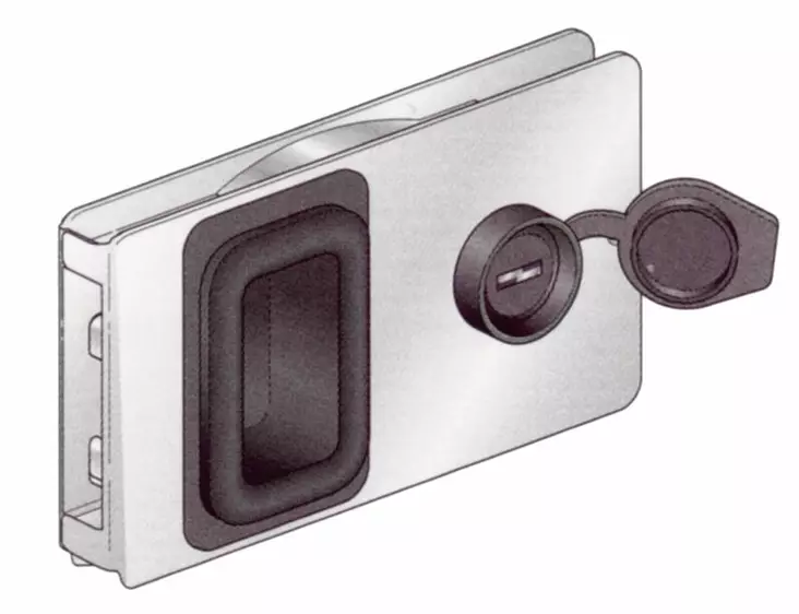 LIUKUOVENLUKKO FLUSH, ALUMIINI - Veneen lukot ja saranat - M9516032290 - 1