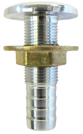 LÄPIVIENTI 1 1/2' LETKULLE, KROMATTU MESSINKI - Veneen LVI - M9515013860 - 1