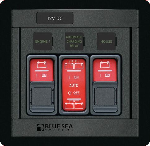 OHJAINPANEELI 3 KÄYTTÖKYTKIMELLÄ - Venesähkö - M9514803400 - 1