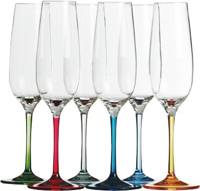 PARTY SHAMPPANJALASI 6KPL/PKT 200ML - Lahjatavarat - M9515008440 - 1