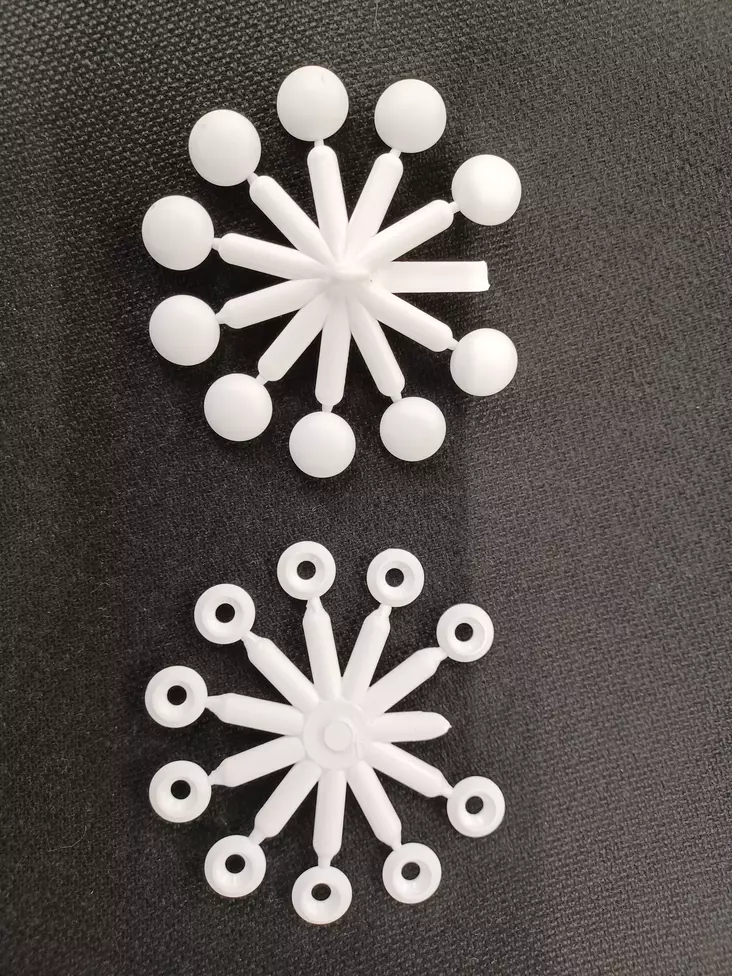 Peitelevy S-Koko 3,5mm-4,2mm VALKOINEN 10kpl - Mutterit ja ruuvit veneisiin - M9516040130 - 1