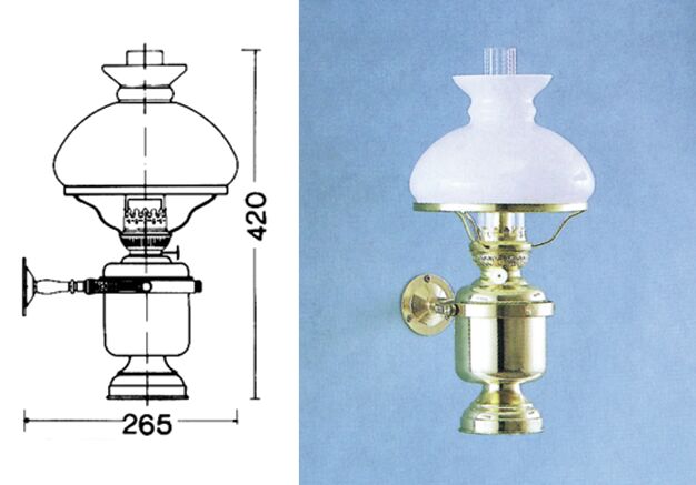 SEINÄLAMPUN LASIKUPU - Lahjatavarat - M9519036700 - 1