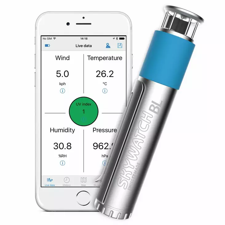 SKYWATCH BT SÄÄASEMA ÄLYPUHELIMELLE - Meri-VHF-radiopuhelimet ja tarvikkeet - M9514011030 - 1
