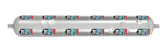 SOUDAL FIX ALL HIGH TACK 600 ML MUSTA - Veneenhoitotuotteet ja maalit - M9519500240 - 1