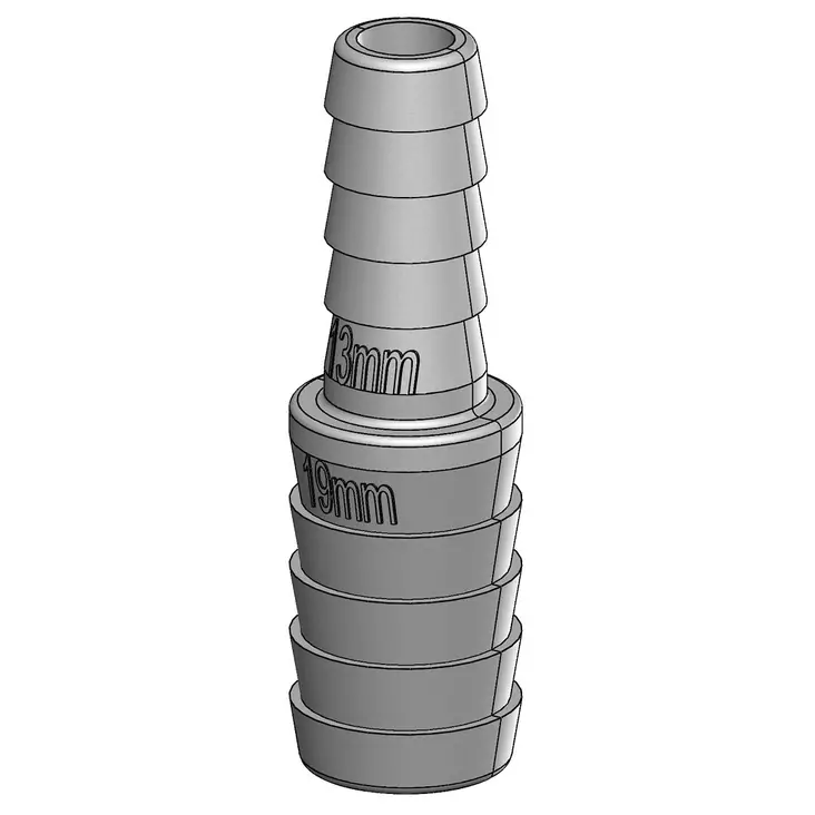 SUPISTUSNIPPA 19-13MM - Läpiviennit, letkuliitos ja sulkuhanat - M9515030450 - 1