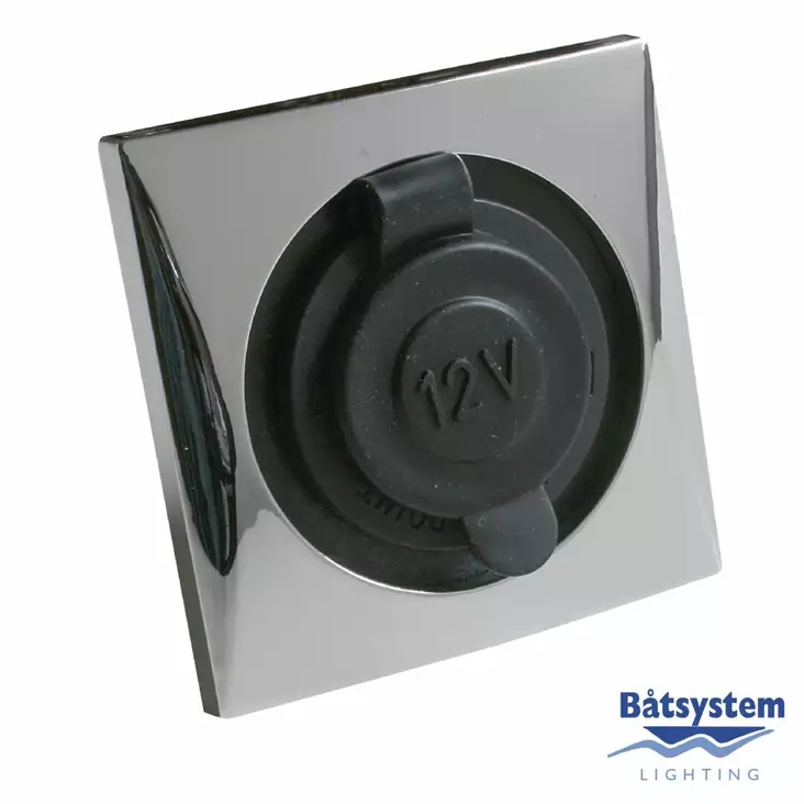 SUTARS PISTORASIA 12/24 V, KROMATTU - Venesähkö - M9514003250 - 1