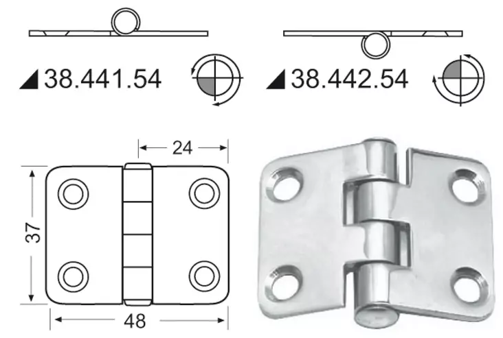 Sarana 48x37 - Saranat veneisiin - D124710 - 1