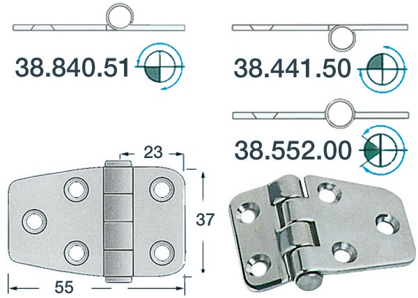 Sarana 55x37 - Saranat veneisiin - D124690 - 1