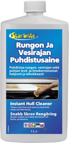 Star brite Rungon ja vesirajan tehopesu (Hull Cleaner) 1L - Veneen puhdistus ja kiillotus - D259490 - 1