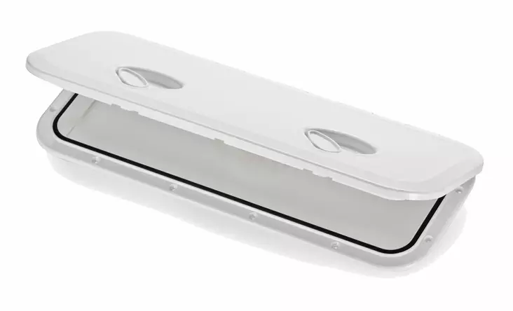 TARKISTUSLUUKKU VALKOINEN 243X607MM - Veneen LVI - M9512066210 - 1