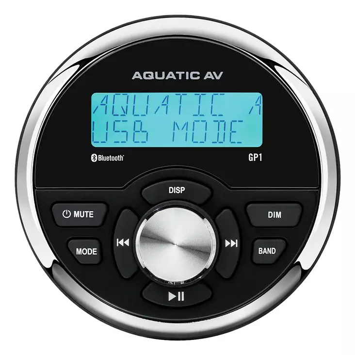 BT RADIO GP1 PYÖREÄ 92MM MUSTA IP65 - Veneaudio - M9514630100 - 1