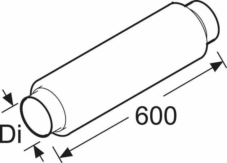 ÄÄNENVAIMENNIN 90MM X 600MM - Lämmittimet veneisiin - M9515009710 - 1
