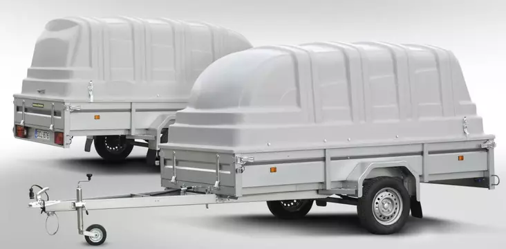 Perävaunun kuomu Aku 327 korkeus 100cm H - Perävaunun lisävarusteet ja varaosat - 41160 - 1