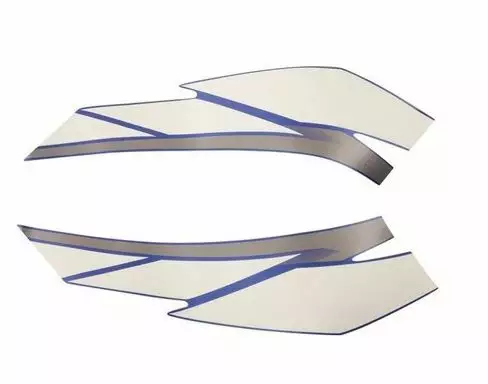 Tarrasarja/Graphic Set Cowling Yamaha Moto TZR50 - Yamaha Moto - 25310 - 1