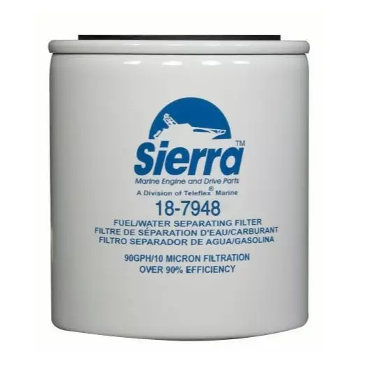 Polttoainesuodatin/Vedenerotin 10 Micron Lyhyt Racor S3227 - Perämoottorin Polttoainetarvikkeet - 50351 - 1