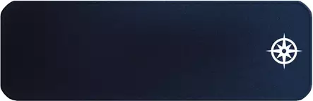 MATTO KOMPASSIKUVIOLLA 45x150cm - Lahjatavarat - M9514006061 - 1