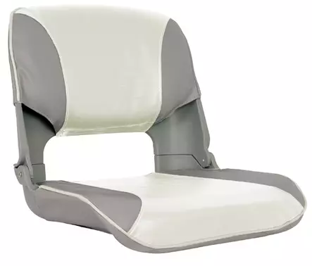 OS SKIPPER SEAT FOLDING UPHOLSTERED GREY/WHITE - Veneistuimet ja istuinten jalat - D241101 - 1