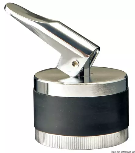 Tyhjennystulppa 42mm kromattu messinki - Läpiviennit, letkuliitos ja sulkuhanat - D241511 - 1