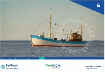 Karttasarja G PERÄMERI Painos 2022 - Veneilykartat - 11501 - 1