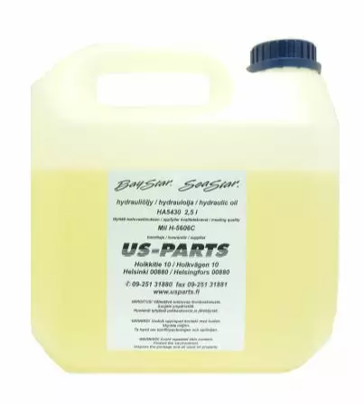Hydrauliöljy Seastar/Baystar Ohjauslaitteille 2,5L (Laatu MIL H-5606 C) - Hydrauliohjaukset - 17041 - 1