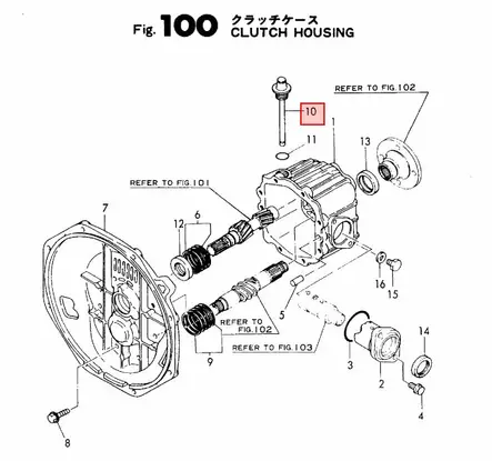 MITTATIKKU/DIPSTICK Yanmar KM2P-1 ja KM3P kytkin vaihteistoöljyn mittatikku - Yanmar moottorin alkuperäisosat - 38931 - 1