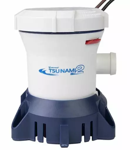Pilssipumppu Attwood Tsunami MK2 800 manuaalinen 12V, 50l/min - Veneen tyhjennyspumput ja katkaisimet - 41031 - 1