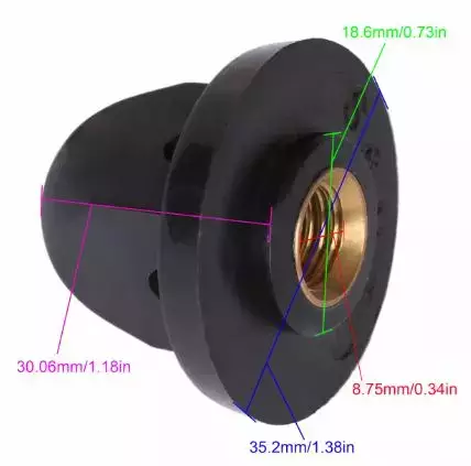 Potkurin Mutteri/Nut Propeller Suzuki DF2.5-DF6 - Suzuki osat perämoottorille - 40641 - 1