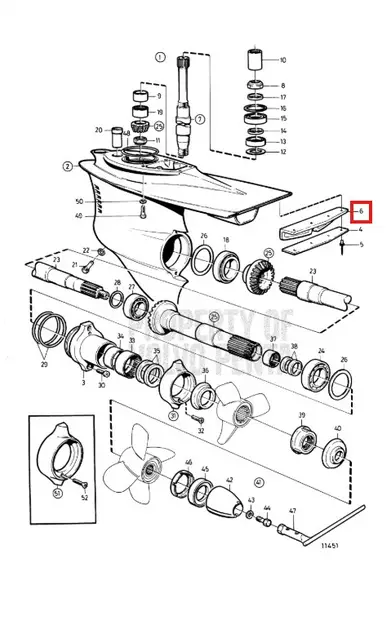 Takaiskuventtiili/Check Valve/Non-Return Valve Volvo Penta 872438 - Varaosat ja lisävarusteet - 50991 - 1