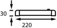 Turnstripe 8-LED Valokisko - Valaisimet ja lamput veneisiin - D123631 - 2