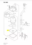 Levy Vesipumppu/Panel Pump Case Under Suzuki DF90-DF140 - Suzuki osat perämoottorille - 42911 - 2