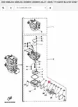 Kalvo Polttoainepumppu/Diaphragm Yamaha - Yamaha muut - 5991 - 2