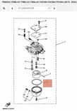 Kohokammion Tiiviste/Gasket Float Chamber Yamaha F4A F6A F6B F8C - Yamaha muut - 28041 - 2