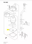 Levy Vesipumppu/Panel Pump Case Under Suzuki DF90-DF140 - Suzuki osat perämoottorille - 42911 - 2