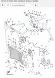 O-Rengas/O-Ring Water Pump Hose (Radiator) Yamaha Moto - Yamaha Moto - 38471 - 2