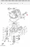 Öljyntäyttötikku/Plug Oil Lever Yamaha F4B F5A F6C - Yamaha muut - 43311 - 2