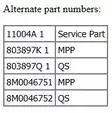 Polttoainesuodatin/Filter Kit Mercruiser 3.0L GM - Varaosat ja lisävarusteet - 52521 - 2
