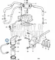 POLTTONESTEPUTKI Volvo Penta Fuel System AQ175A - Sisäperämoottorin osat - 6791 - 2