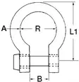 S.S keula sakkeli 19mm - Sakkelit, haat ja vanttiruuvit - 52411 - 1