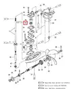 Siipipyörä/Impeller Mercury/Mariner/Tohatsu 2.5-5hp (47-16154-3) - Varaosat ja lisävarusteet - 51011 - 1