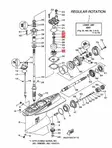 Siipipyörä/Impeller Yamaha F80D 115A F150 F200A F225B (80-250hv) - Yamaha siipipyörät - 6131 - 2