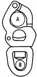 SKUUTTIHAKA 105 2654 - Purje- ja skuuttihelat - M9512094041 - 2