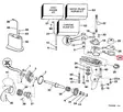 Tiiviste Vesipumppu/Gasket Evinrude/Johnson - Varaosat ja lisävarusteet - 51001 - 1