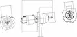TILT HYDRAULIPUMPPU 28cm3 - Veneen ohjaus ja hallinta - M9513200151 - 2