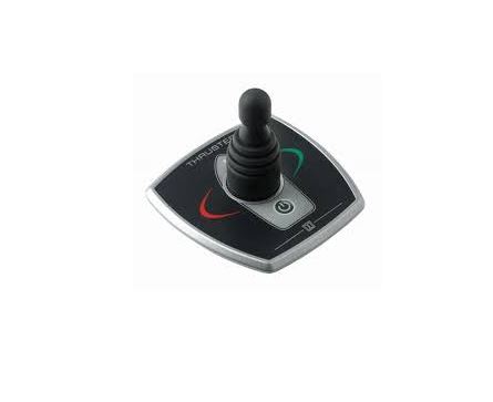 Alumiininen ohjauspaneli joy-stickilla, sisältää viiveyksikön, 95 x 95 mm, 12/24 - Keulapotkurin asennus tarvikkeet ja osat - 28001 - 1