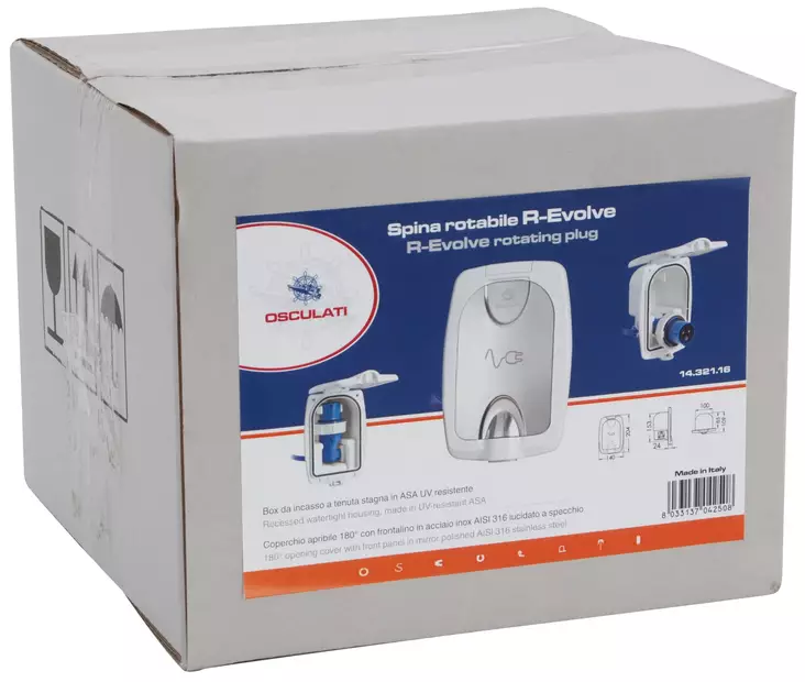 Fixed plug - Venesähkön asennustarvikkeet - D160011 - 1