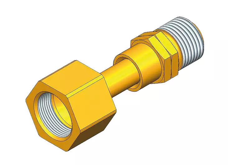 KAASU ADAPTERI SAE5/8 - G1/4 - Lämmittimet veneisiin - M9515008401 - 1