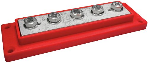 KYTKENTÄKISKO 5 x 95 MM2, PUNAINEN - Venesähkö - M9514040031 - 1